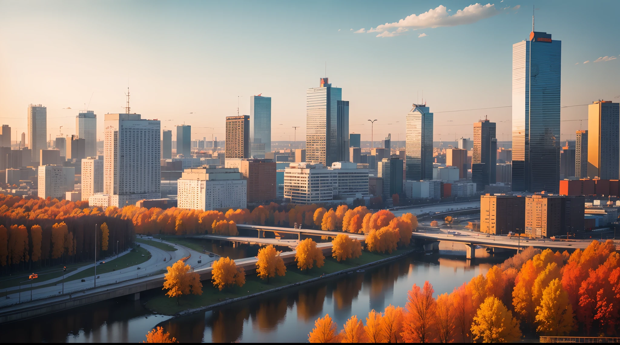Ekaterinburg, Year 2077, autumn, sunny