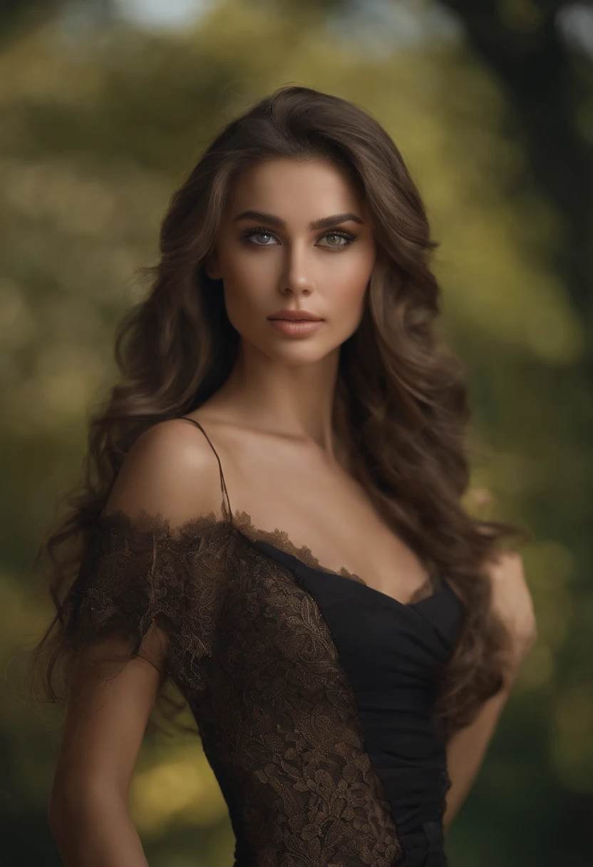 mignonne belle brune, corps entier, angle parfait, Very detailed, 20 ans, visage coquin, messy long hair, yeux bleu, high resolucion, шедевр, Best quality, intricate high detail, highly detailed, mise au point nette, detailed skin, realistic skin texture, texture, detailled eyes, professionnel, 4K, sourire, filmed on Canon, 85 mm, faible profondeur de champ, Couleur Kodak Vision, Yeux clair, Extremely detailed, photo_\(ultra\), photoreallistic, Realstic, Post-traitement, max detail, roughness, real life, ultra realist, photorealism, photographie, 8K UHD, photographie, Braless, Pokies