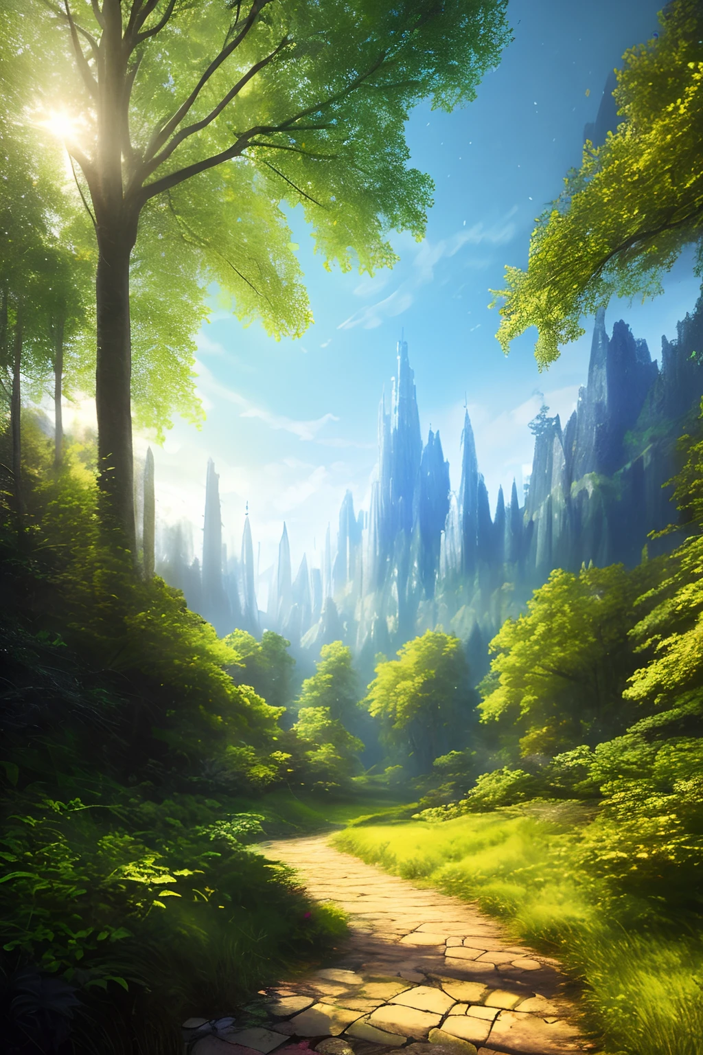 masterpiece, best quality, high quality,extremely detailed CG unity 8k wallpaper, An enchanting and dreamy scene of a fantasy forest, with towering trees, glowing mushrooms, and hidden fairy glens, creating a sense of mystique and enchantment, artstation, digital illustration, intricate, trending, pastel colors, oil paiting, award winning photography, Bokeh, Depth of Field, HDR, bloom, Chromatic Aberration ,Photorealistic,extremely detailed, trending on artstation, trending on CGsociety, Intricate, High Detail, dramatic, art by midjourney