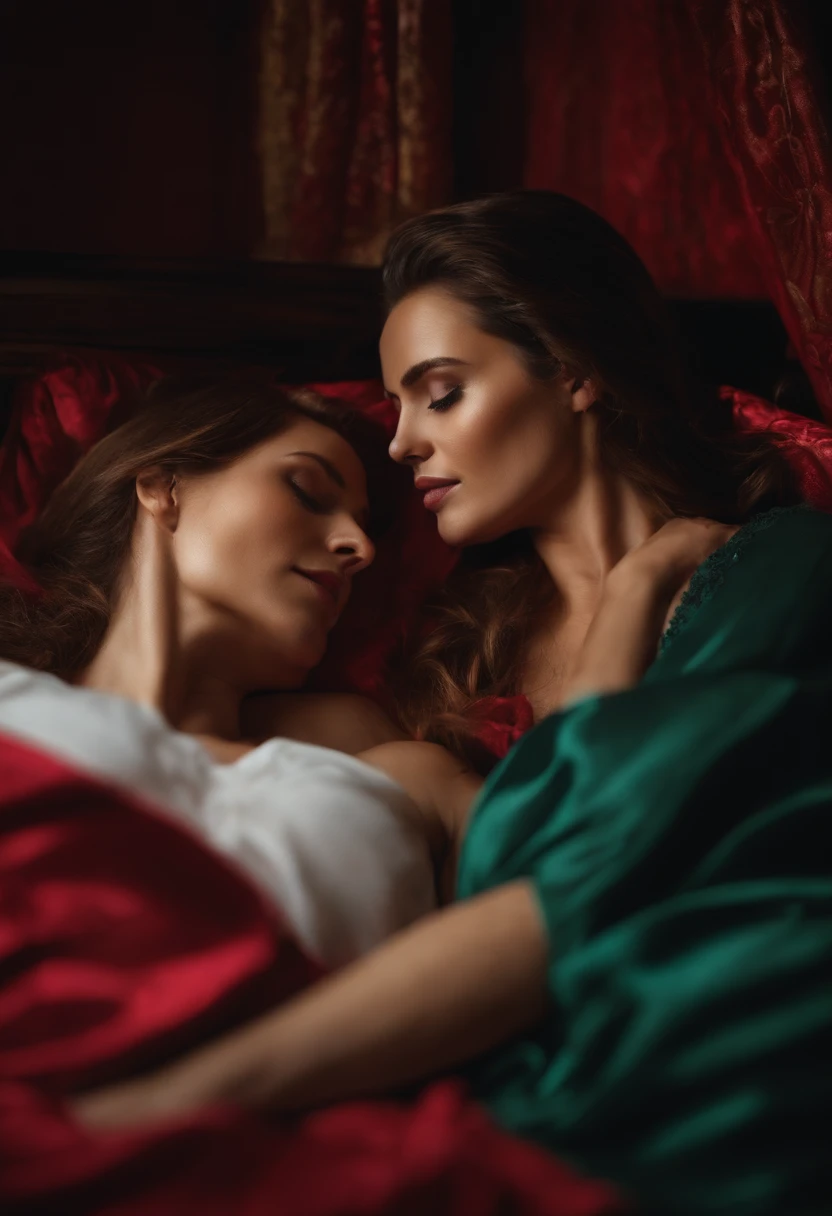 woman in bed penetrated by a man