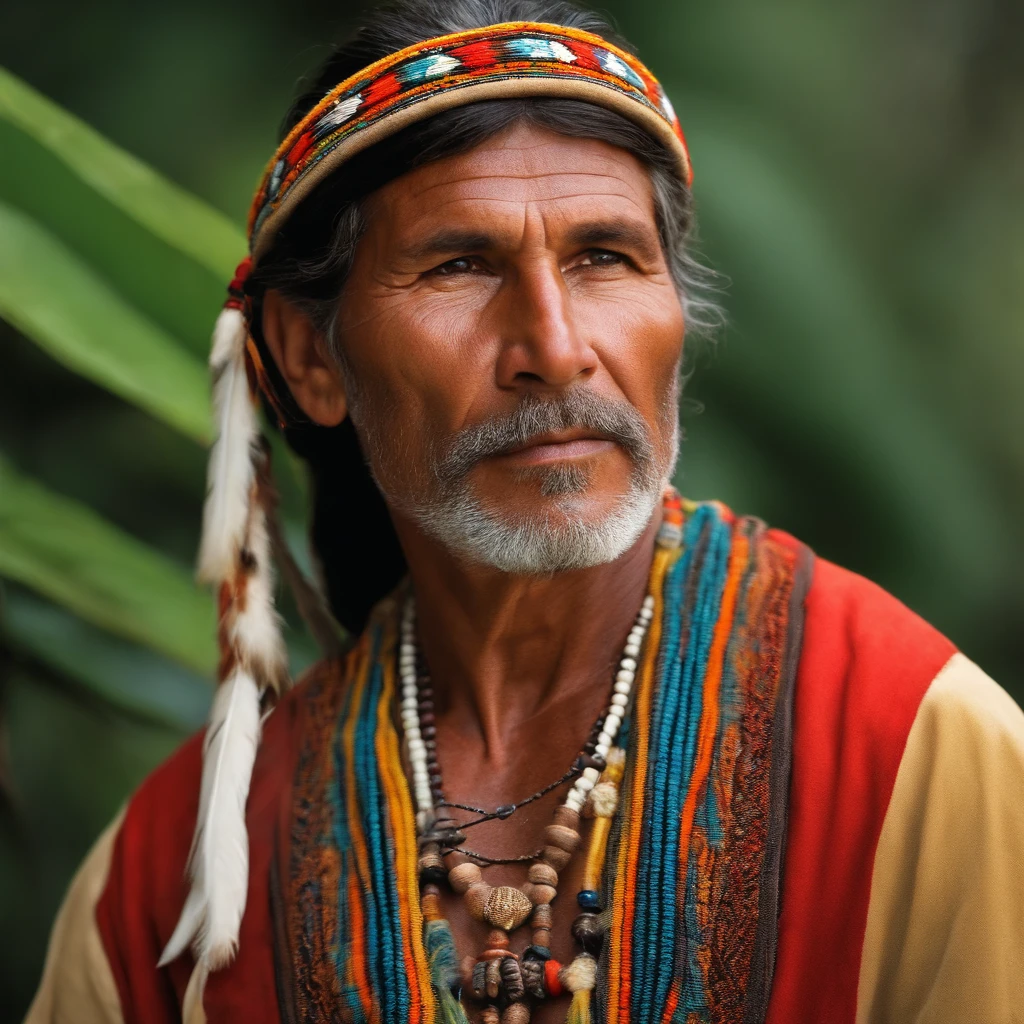 Caucasian male native of Ecuador