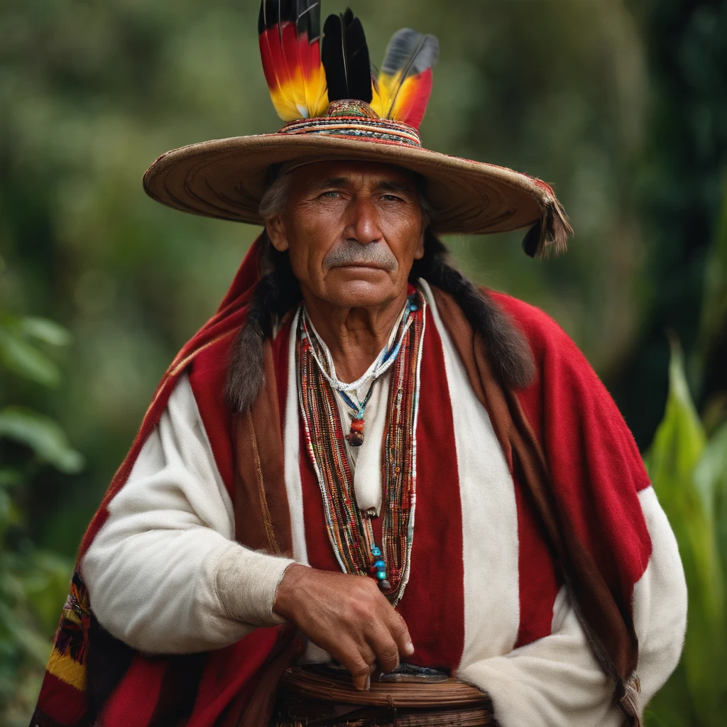 Caucasian male native of Germany in Ecuador