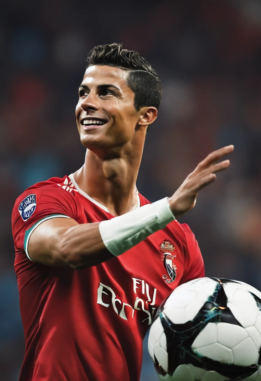 faz um desenho do cristiano ronaldo