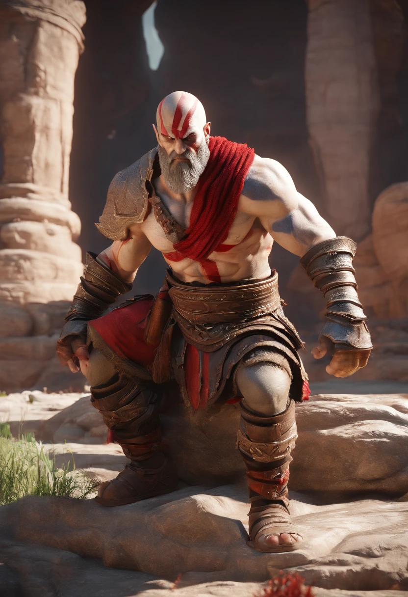 kratos shitting