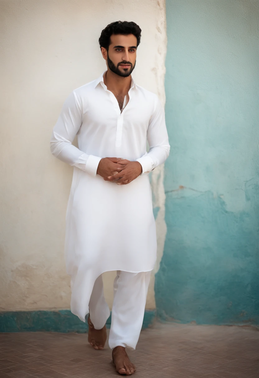 Sexy Indian man in front page of a magazine, erection,(dazling),masterpiece,beautifull face,abbs,penis, he is wearing a indian sherwani,cleavage