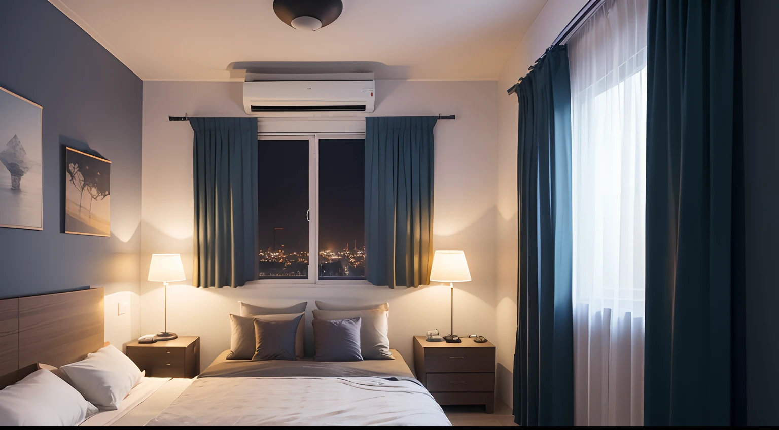 Mantenha seu quarto escuro, silencioso e fresco. Considere o uso de cortinas de noite.