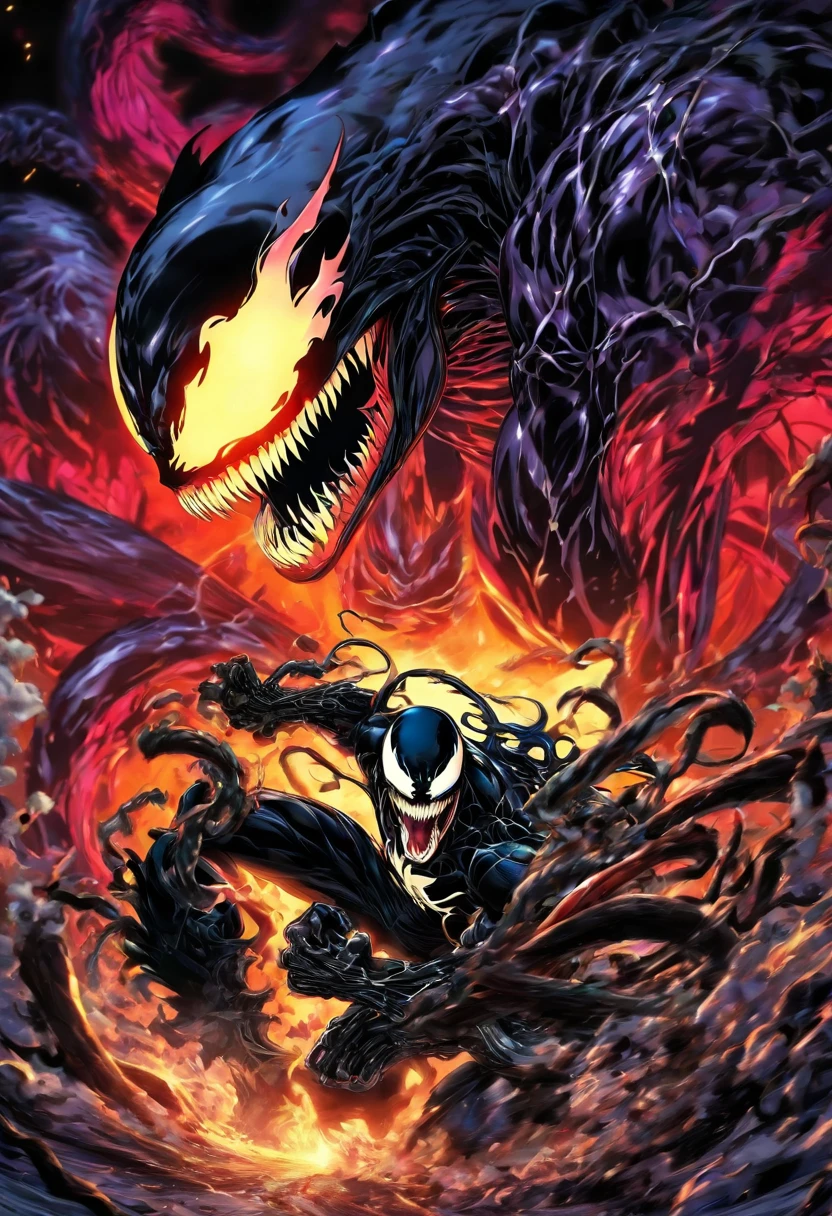 Venom combina corpos com Motoqueiro Fantasma