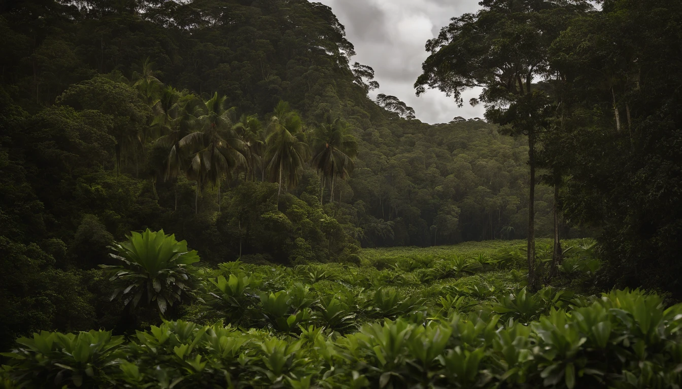 The cocais forest is a typical plant formation of Brazil, Especially present in the Northeast region. It is characterized by the predominant presence of babassu palms, that stand out in the midst of a lush and diverse vegetation. Essa mata abriga uma rica biodiversidade, with several species of animals and plants adapted to this unique ecosystem.