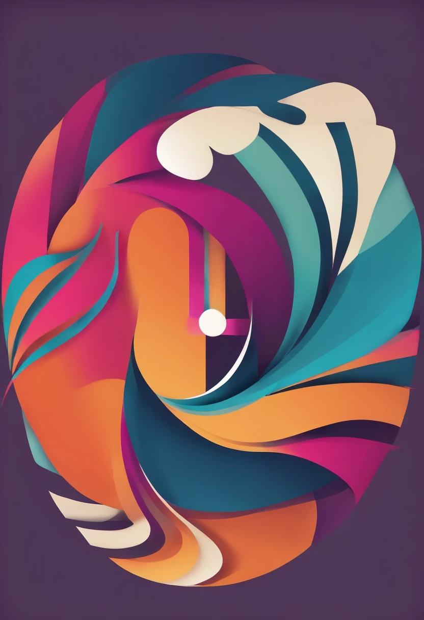 Por favor, crie uma imagem representativa para a logo 'CortesNonsense'. This logo should be a combination of text and icon. The text 'CortesNonsense' should be in a flashy and playful font, com cores vibrantes, como laranja e roxo. Ao lado do texto, Include an icon that represents elements related to pop culture, like a stylized speech bubble and a distorted microphone. The logo should have a modern and abstract graphic style, conveying a sense of fun and excitement. Por favor, Make sure the logo is legible even at smaller sizes, como foto de perfil de rede social.