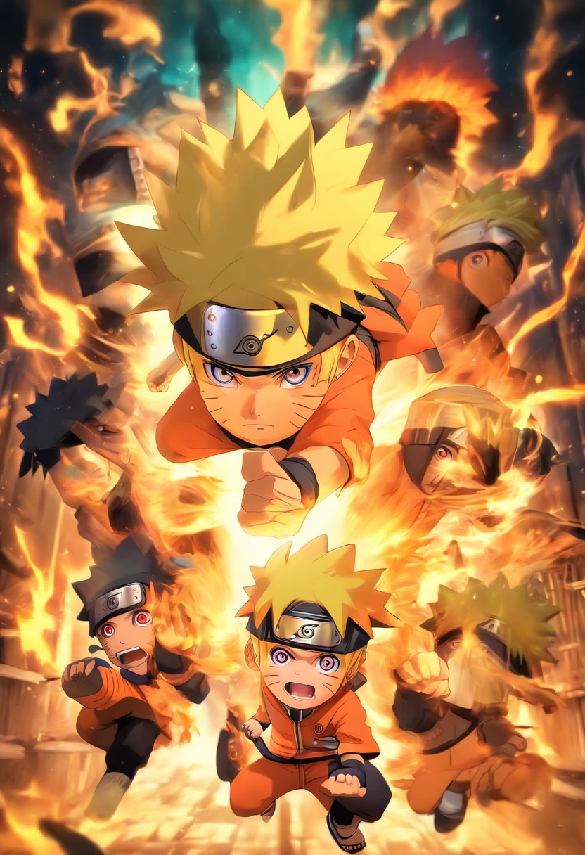 naruto chibi, rtx, octano, irreal