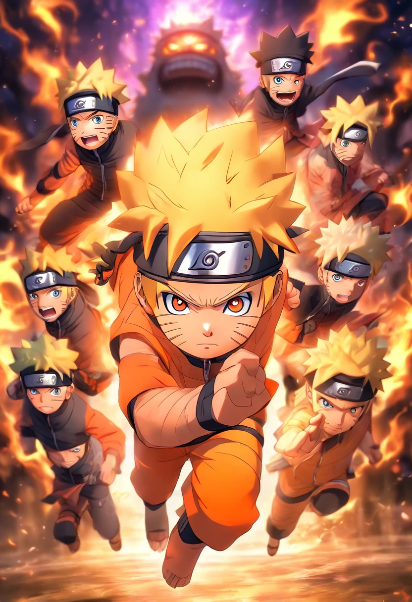 naruto chibi, rtx, octano, irreal