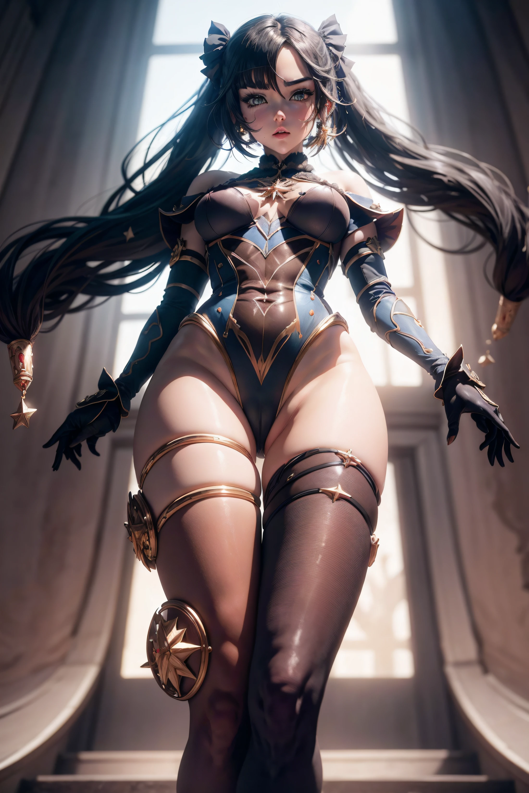 (view from bottom), legsupms, A grown-up girl is standing, pantyhouse, panty, black tights, Beautiful women's legs in tights, Slender figure, curvy legs, Appearance of the model, Cute beautiful anime woman, detailed digital anime art, beautiful anime girl, beautiful anime girl, Anime with small details, Best Quality, Masterpiece, Ultra-detailed, Beautiful, hight resolution, Original,CG 8K ультрареалистичный, perfect artwork, beatiful face, Face Clean, Skin, hyper realistic, Ultra Detailed, A detailed eye, dramatic lighting, (Realistic) Realistic, Full HD, Best Quality, Best Quality, Beautiful lighting, (8k wallpaper of extremely detailed CG unit), High Details, sharp-focus, The art of dramatic and photorealistic painting, naked ass, view from bottom, ((thighlet)), (SFW), pussy, camel toe,
