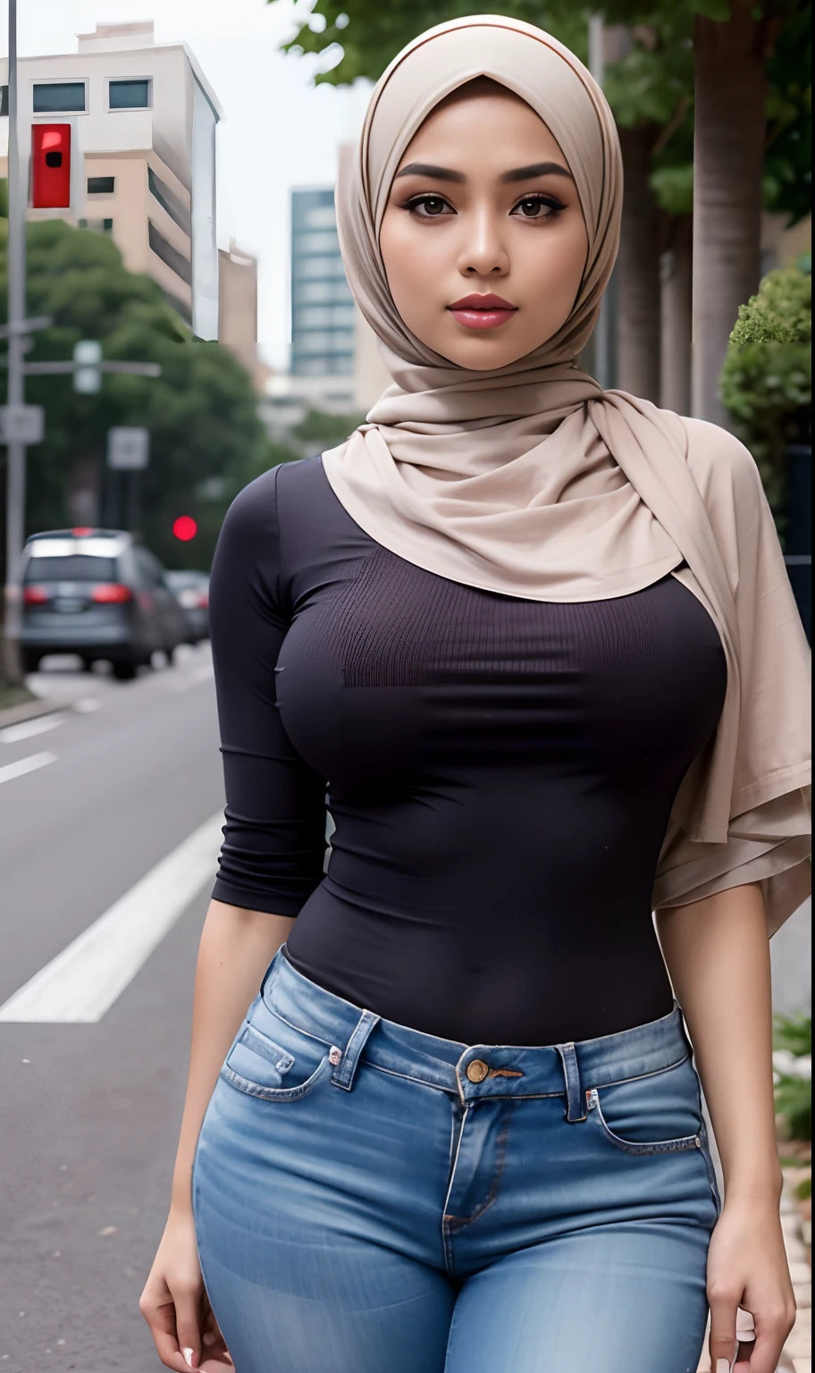 ((small breast)), sweaty naughty glasses hijab girl wear wet crop top full colour gamis and blazer, braless, big and sharp edge nipples were visible out through gamis ride motorcycle at club, flat chest, small, hot, sexy breast and nipple, cute tits