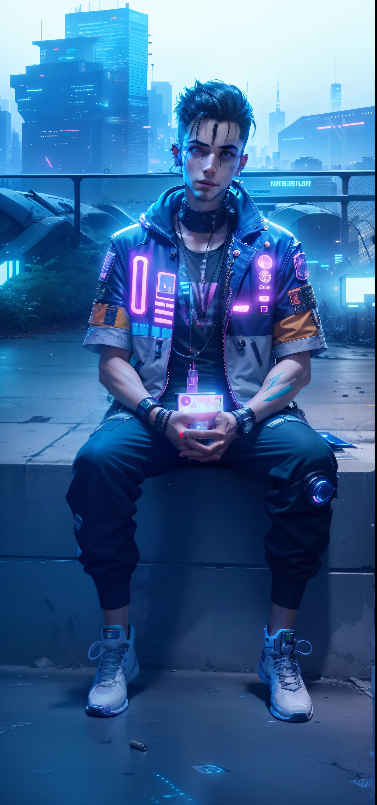 cyberpunk,smartboy,lighting realistic background,8k,v4,
