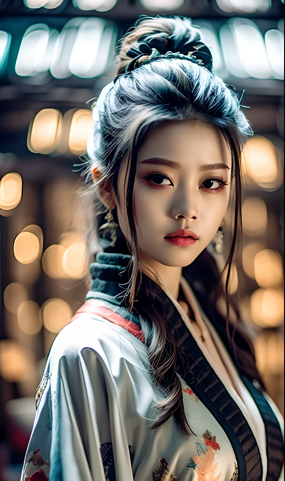 masterpiece, best quality, wuxia 1girl