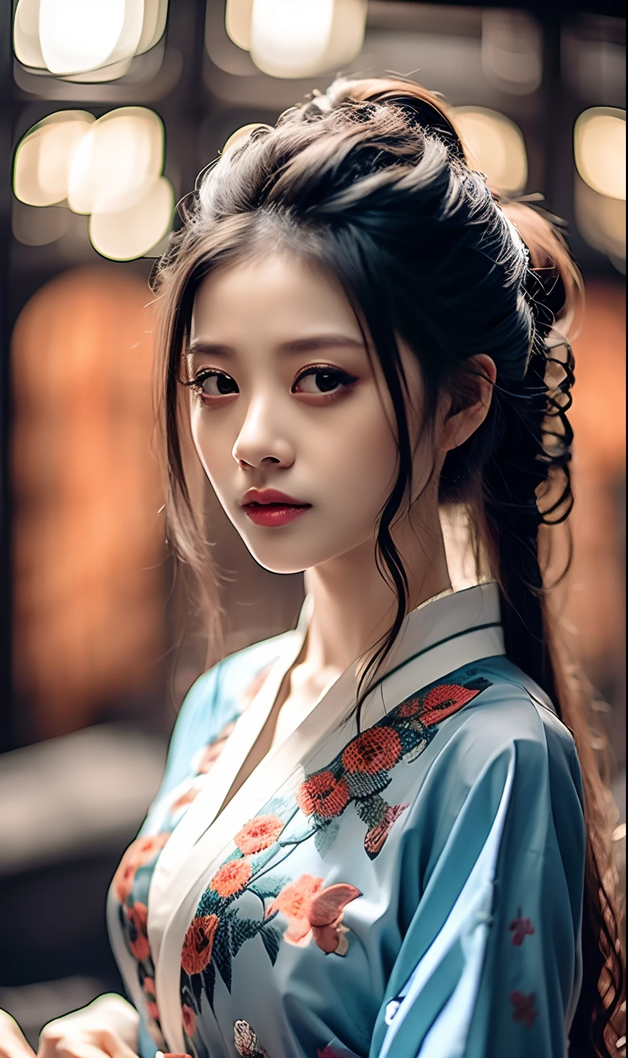 masterpiece, best quality, wuxia 1girl