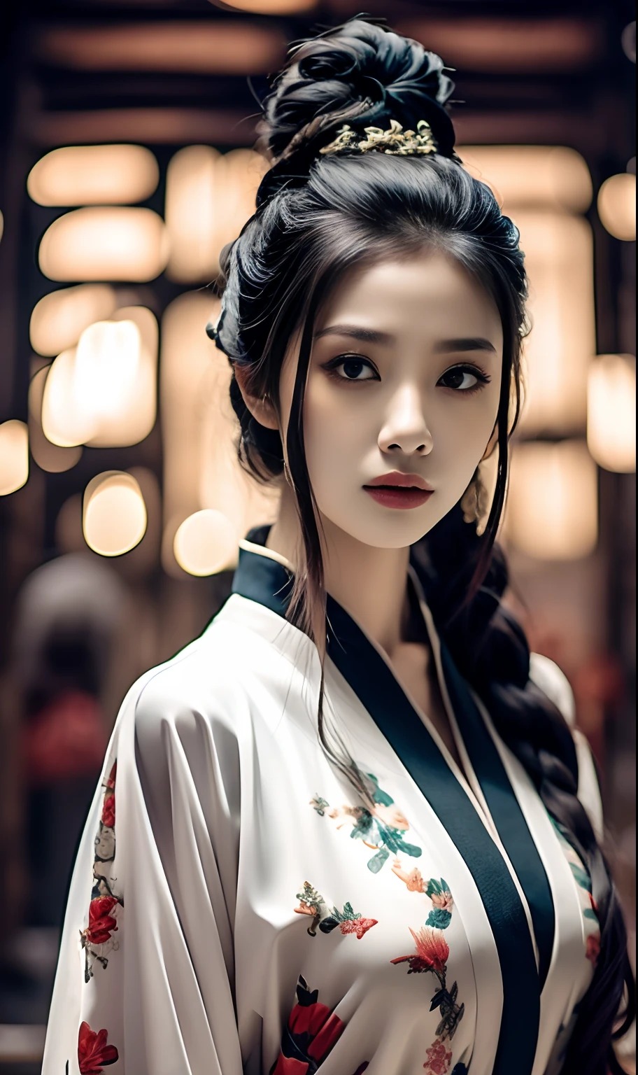 masterpiece, best quality, wuxia 1girl