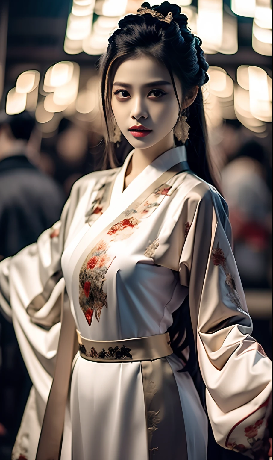 masterpiece, best quality, wuxia 1girl