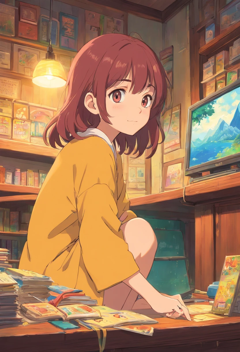 Hikikomori girl、Game lover