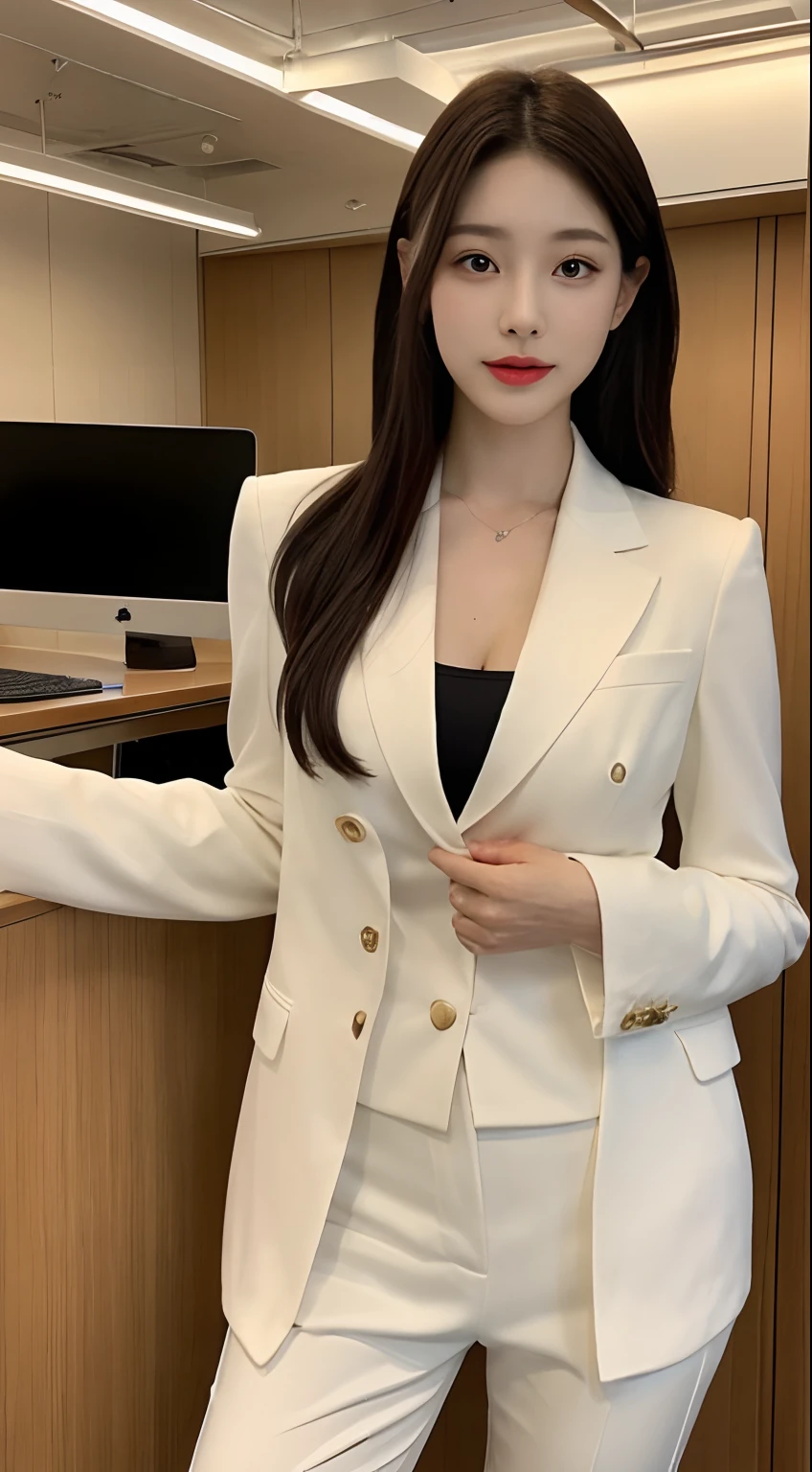 Tall and slender beauty、Beauty in suits、Colossal tits、undershirt、Cool beauty、Career woman、Japan beauties、modeled、tiese,office room,janelas