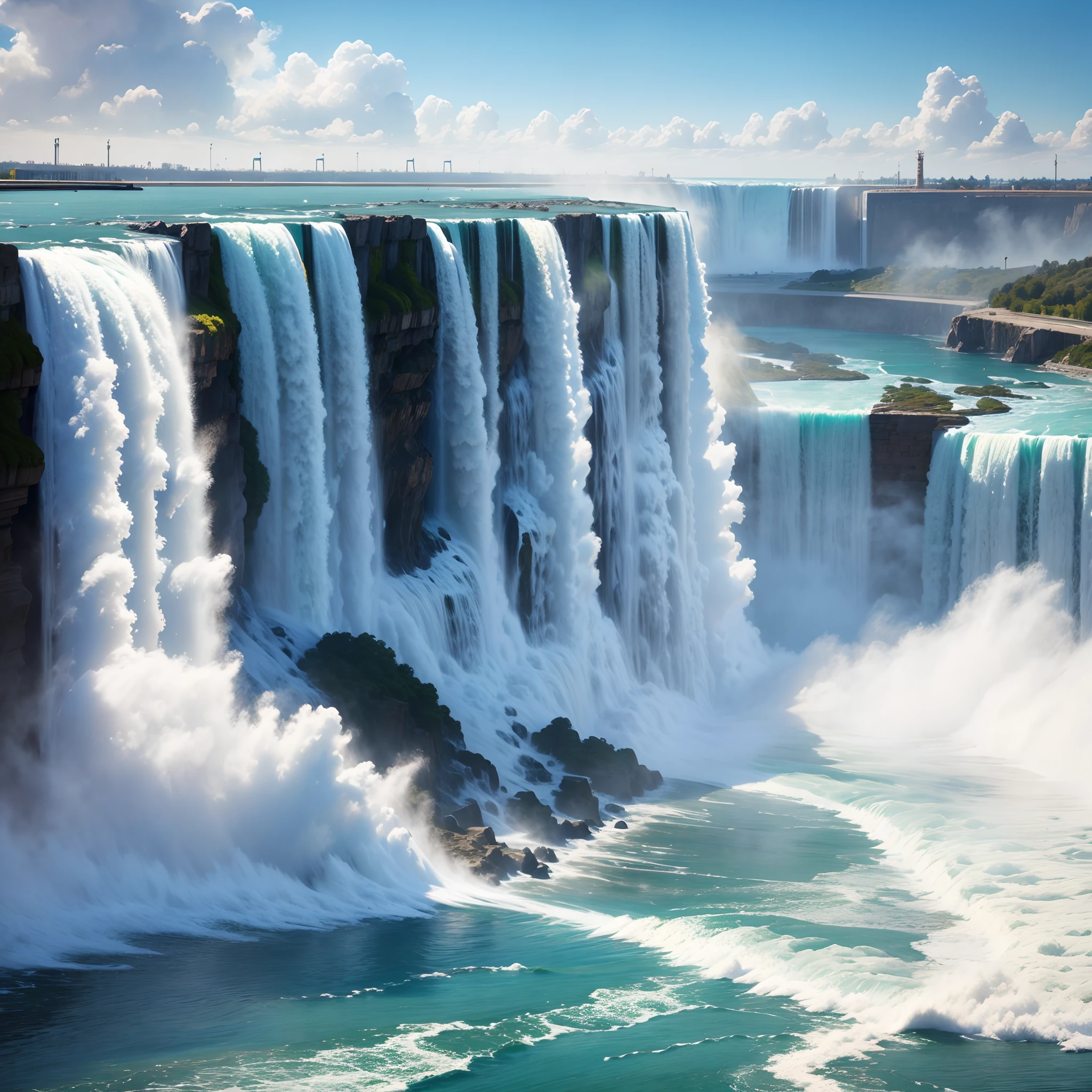 Niagara Falls, masterpiece, super detail, best quality