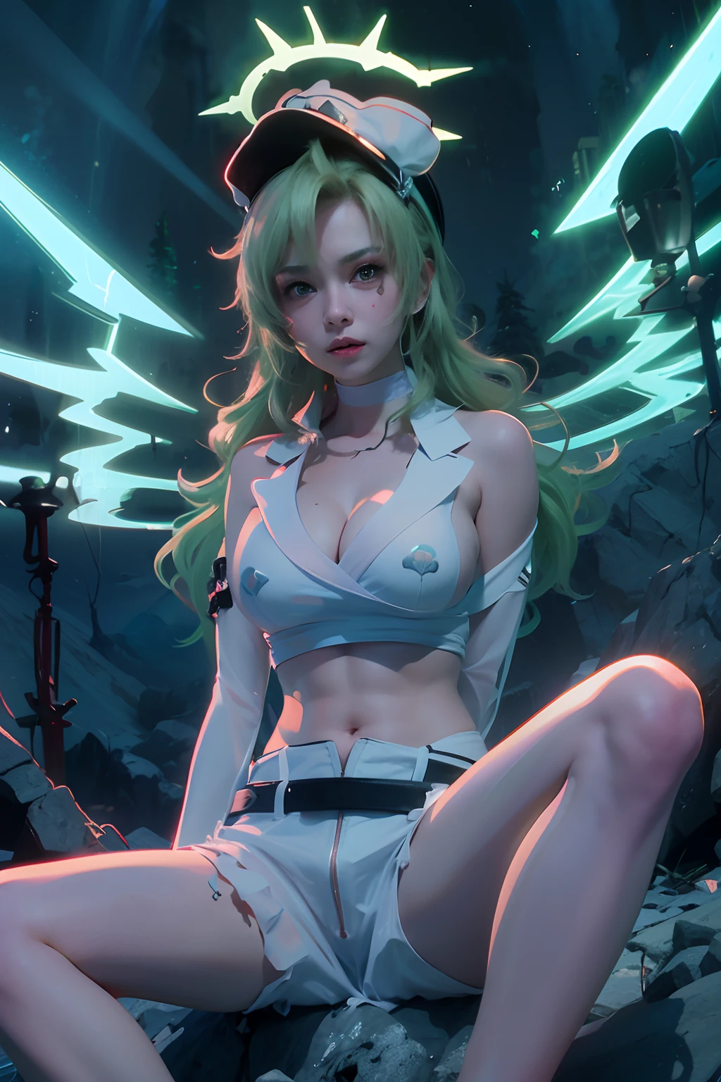 masutepiece, (Best Quality:1.4), Realistic, extremely detailed CG unified 8k wallpaper, ighly detailed, High-definition raw color photos, professional photograpy, Realistic portrait, Cinematic Light, Beautiful detailed, 1girl in, (Naked:1.5), Beautiful big breasts, breasts details, Exposed breasts, (cleavage of the breast:1.2), (Fine face:1.2), Close up of a girl in Beautiful clothes with wide open front, Bare shoulders, (transparent Beautiful clothing with a wide open chest:1.4), open chest wide, Undress、No bra, , (cameltoe details), Outdoors, high intricate detailed, float, cum on, Sense of truth, beautiful landscape forest, castle, sexy lighting,