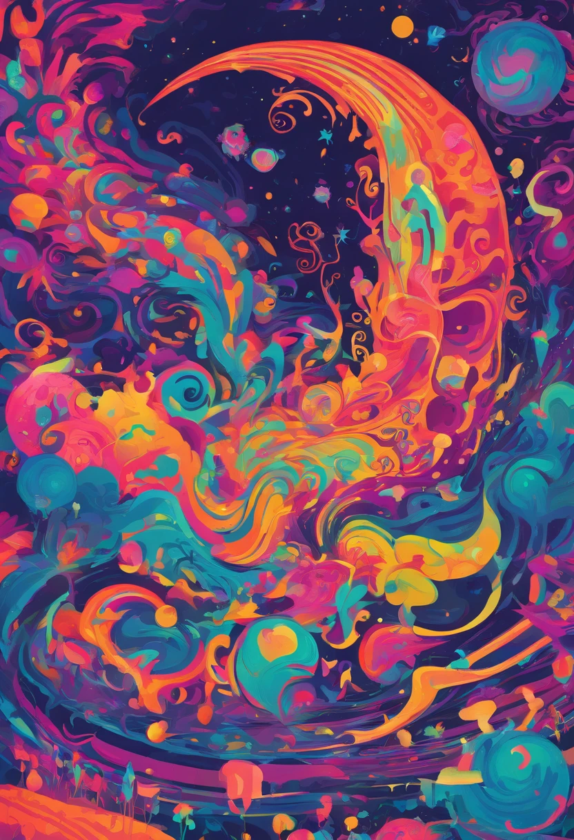 In the universe,Surrounded by countless monsters of all stripes,Polluted planet