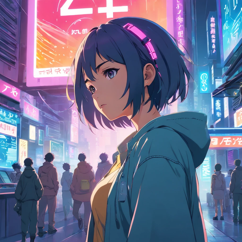 cyberpunk girl