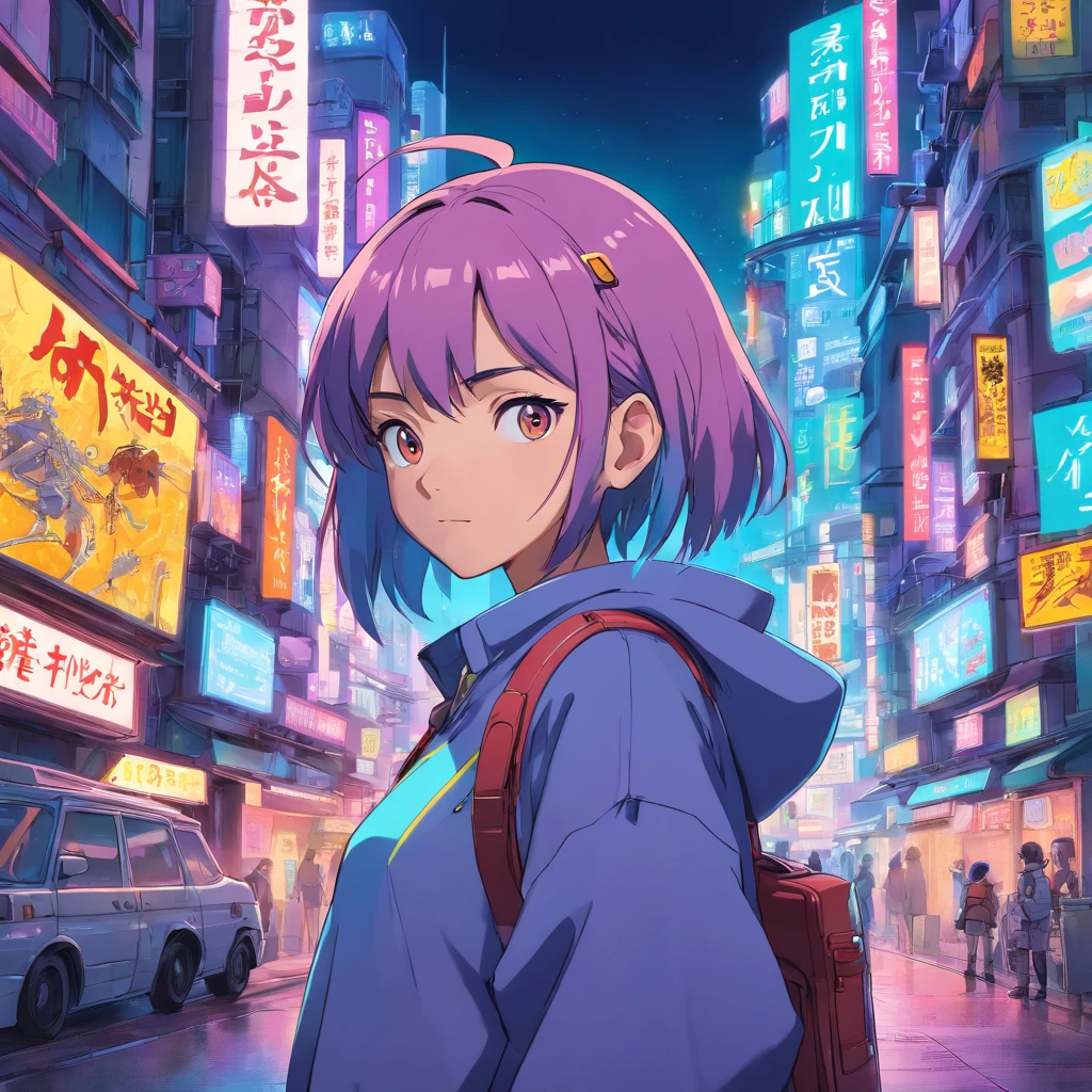 cyberpunk girl