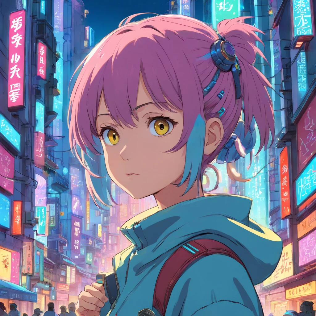 cyberpunk girl