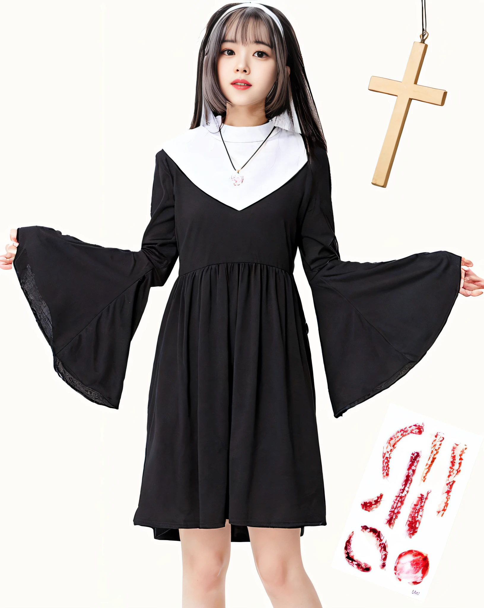 kawaii、A dark-haired