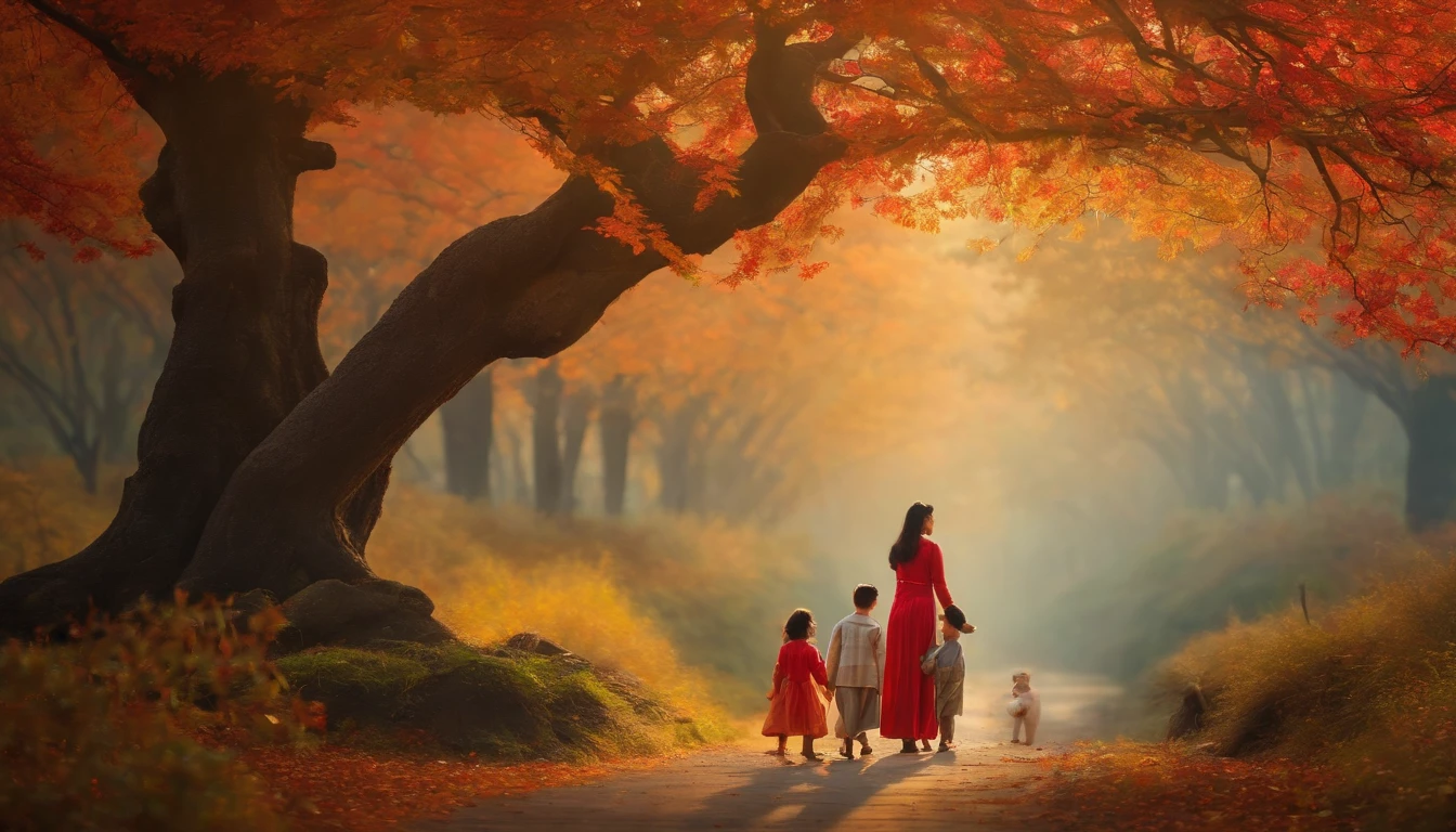 mid autumn family