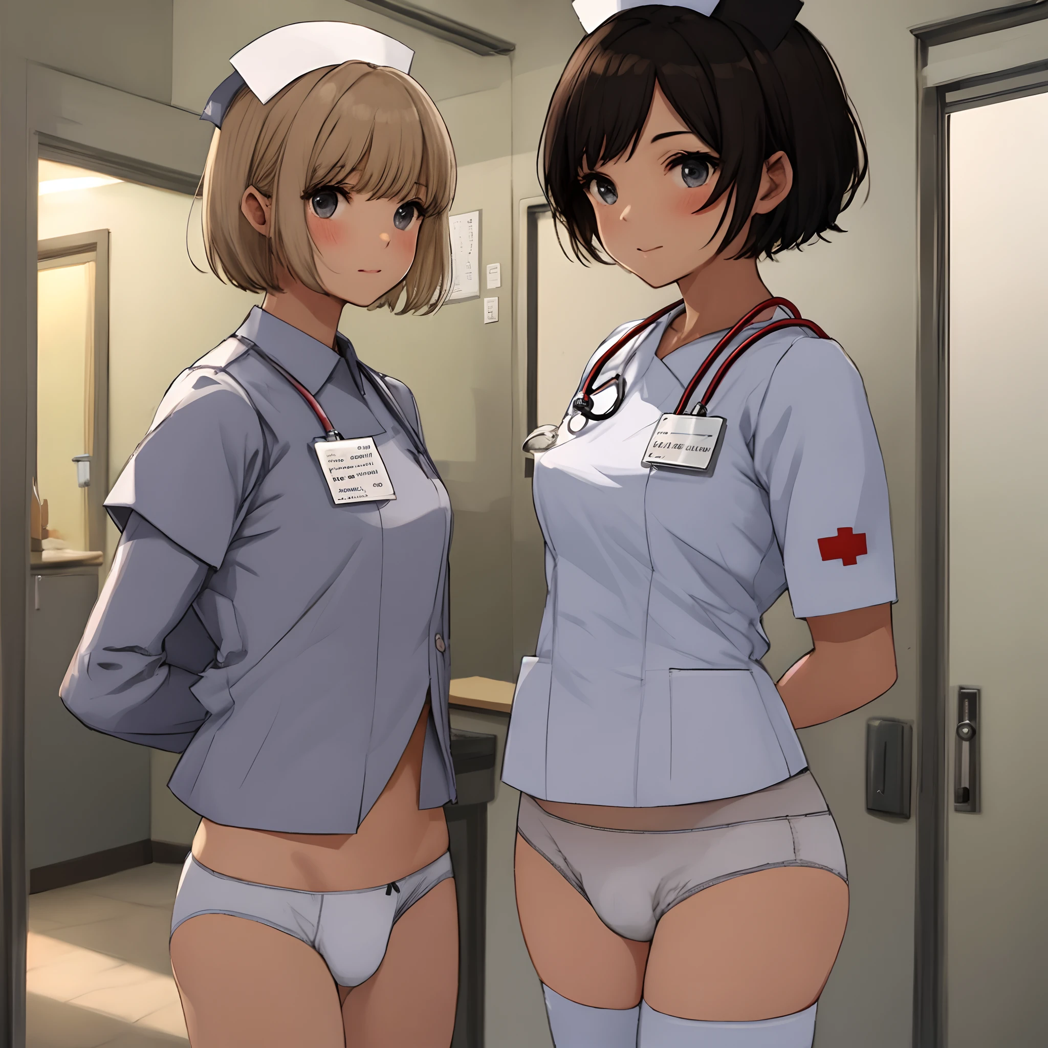 nurse short-cut underpants