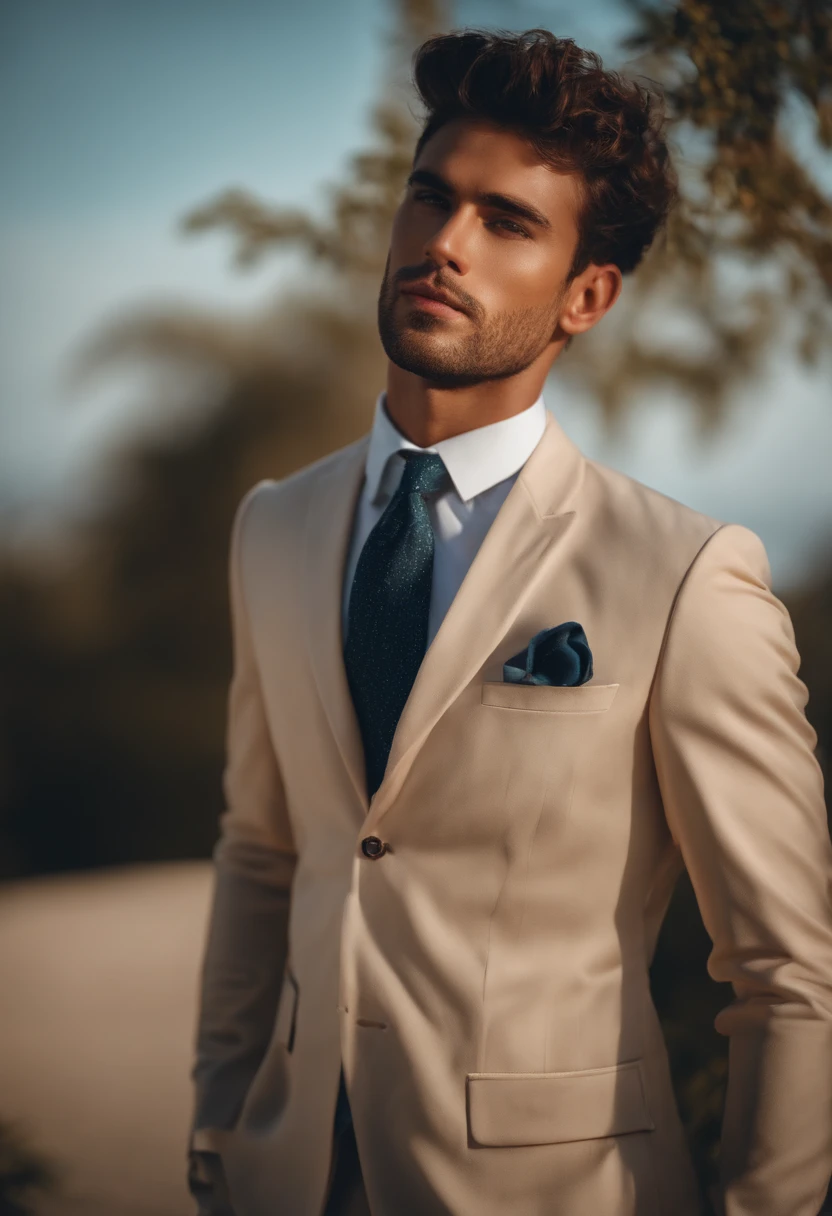 cute man as a model