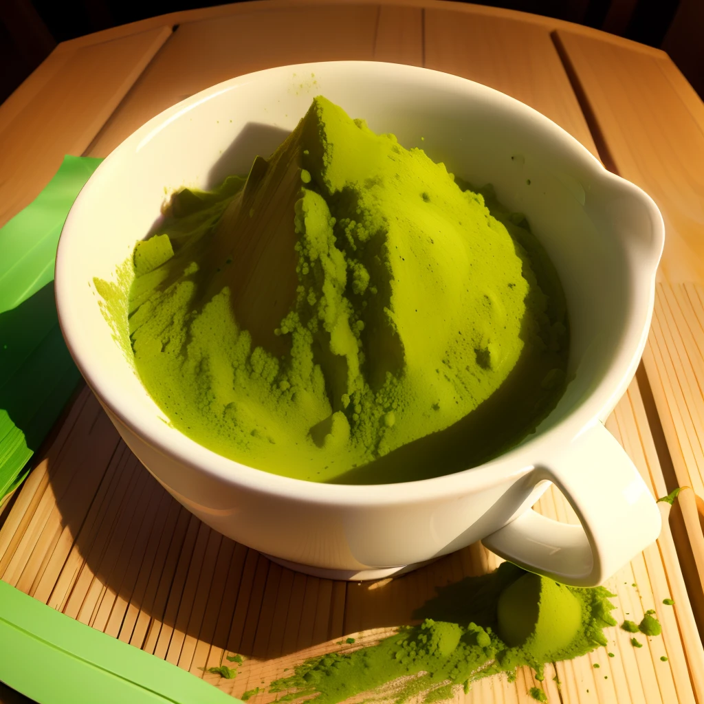 Green tea powder