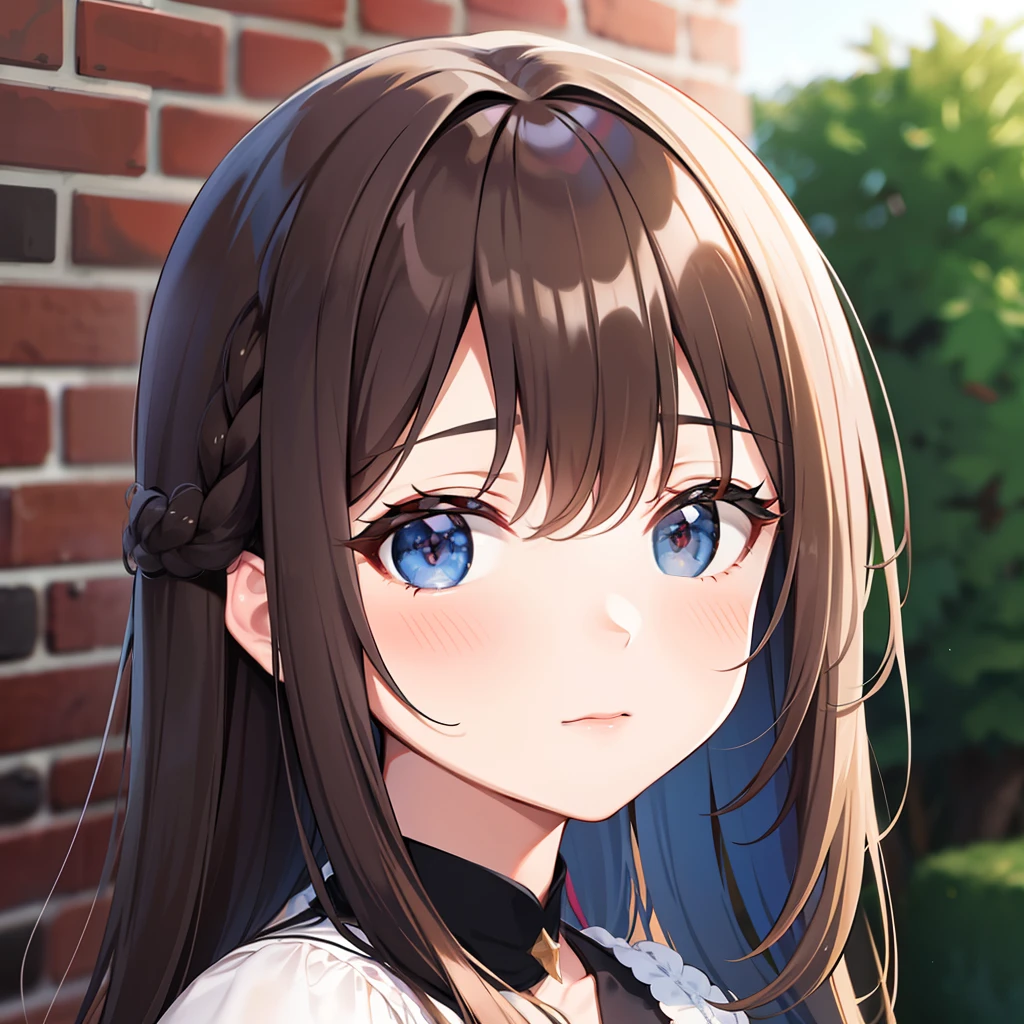 adolable,brunette color hair