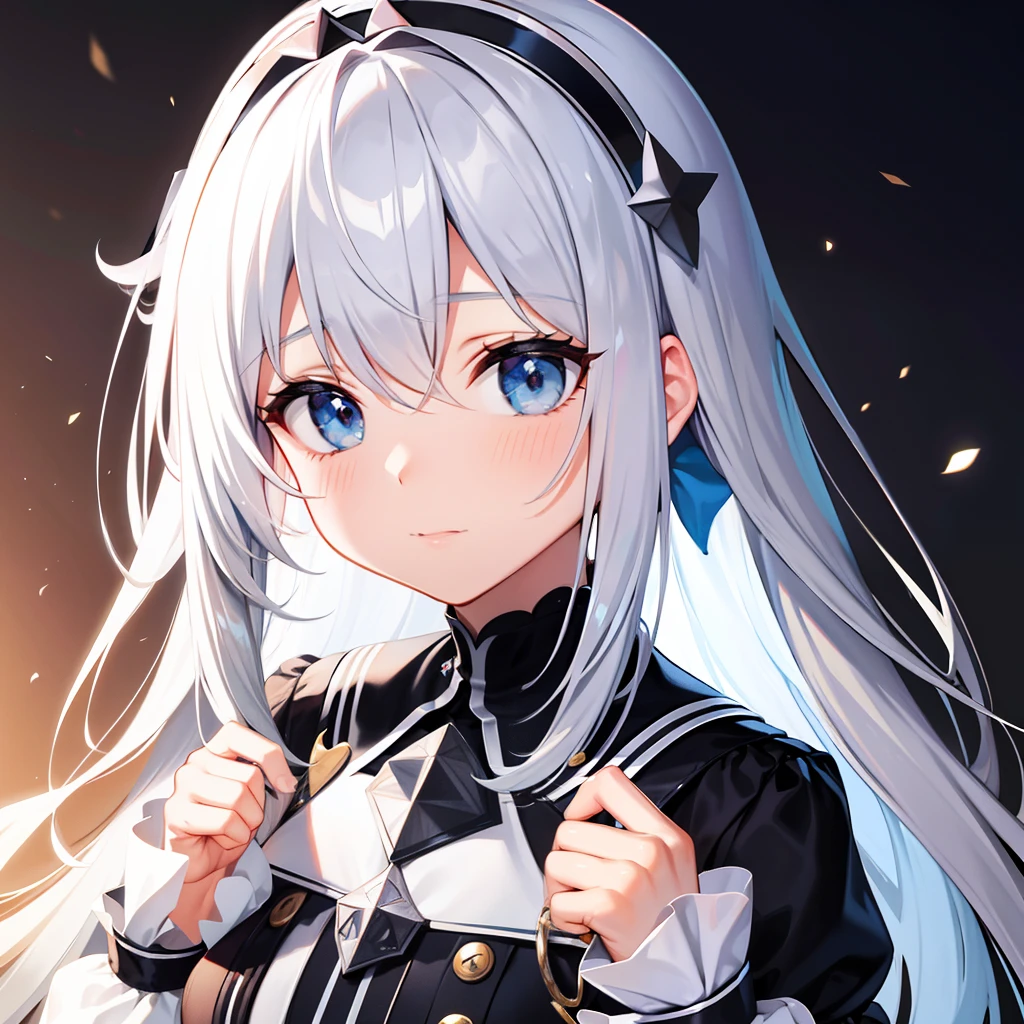 adolable,silber hair