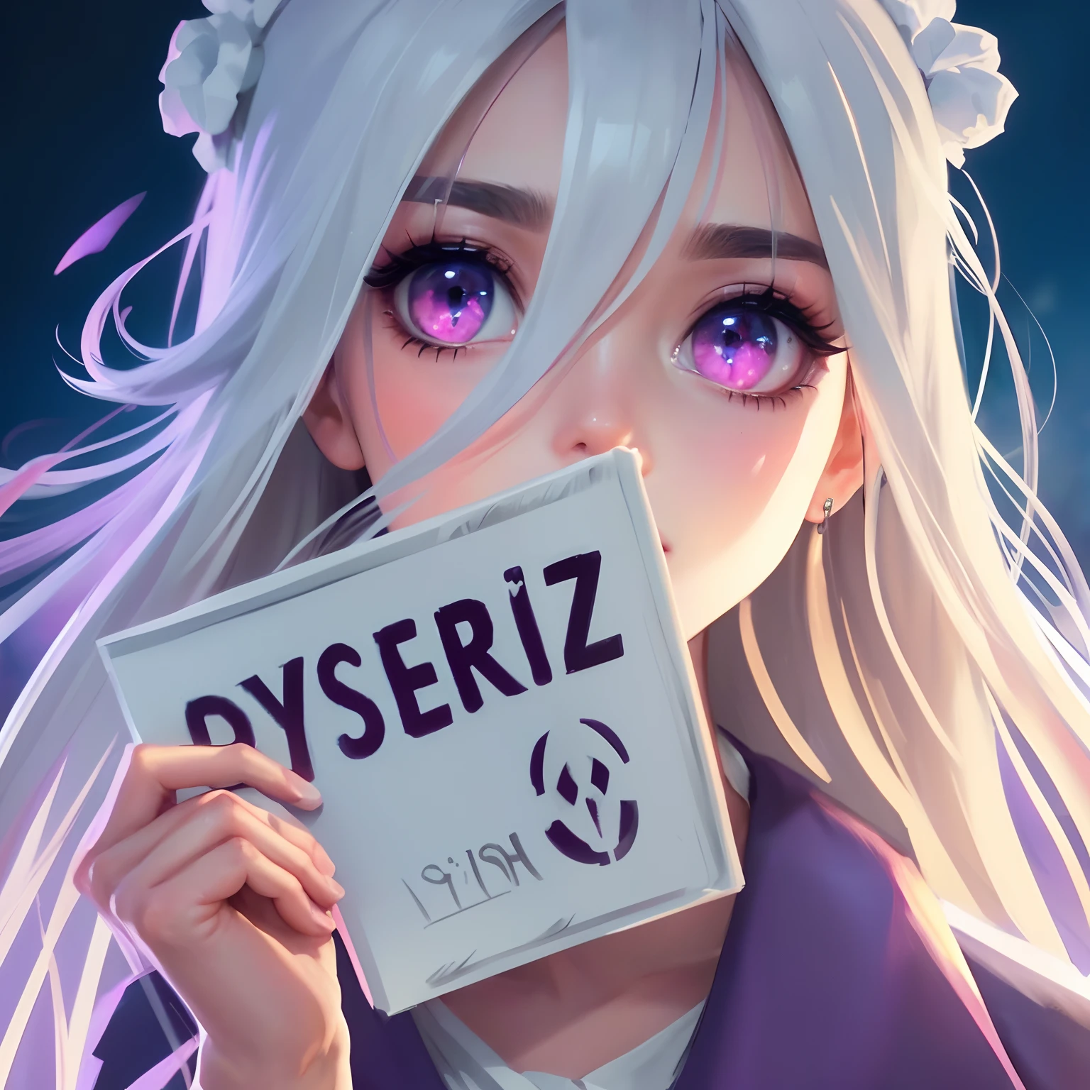 8k, realistic, ultra quality, beatiful girl, Stern anime girl, (Highest Quality, Amazing Details:1.25), cinematic lighting, unique, whole body in picture, black gloves, high-quality, very long hair, hair intakes, makeup, lipstick, eyelashes, ultra detailed eyes, ultra detailed face, ultra detailed lips, ultra detailed lipstick, ultra detailed makeup, 18 years girl, blue eyes, pink hair, masterpiece, 8k