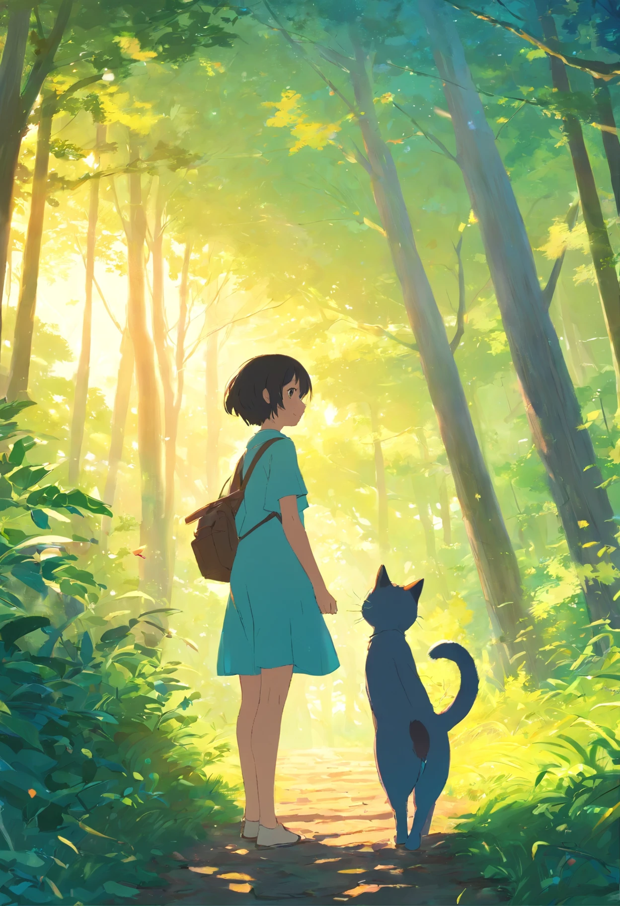 Once upon a time there was a little explorer named Johnny and his faithful friend, the kitten Spark. Juntos, eles embarcaram em aventuras pelo bosque encantado, where talking trees whispered secrets and colorful butterflies performed joyful dances. Um dia, the sky was filled with sorrow, pois uma estrela se perdera.