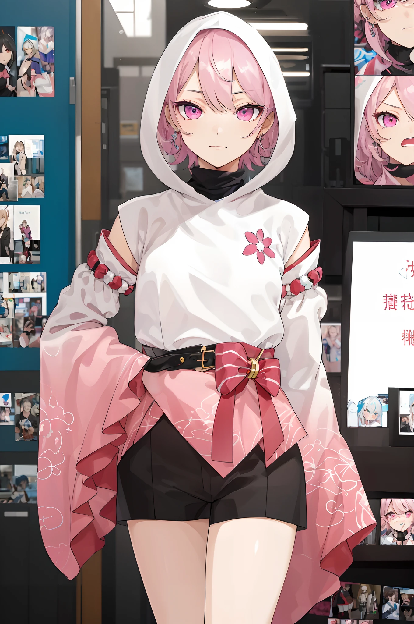 White hood only