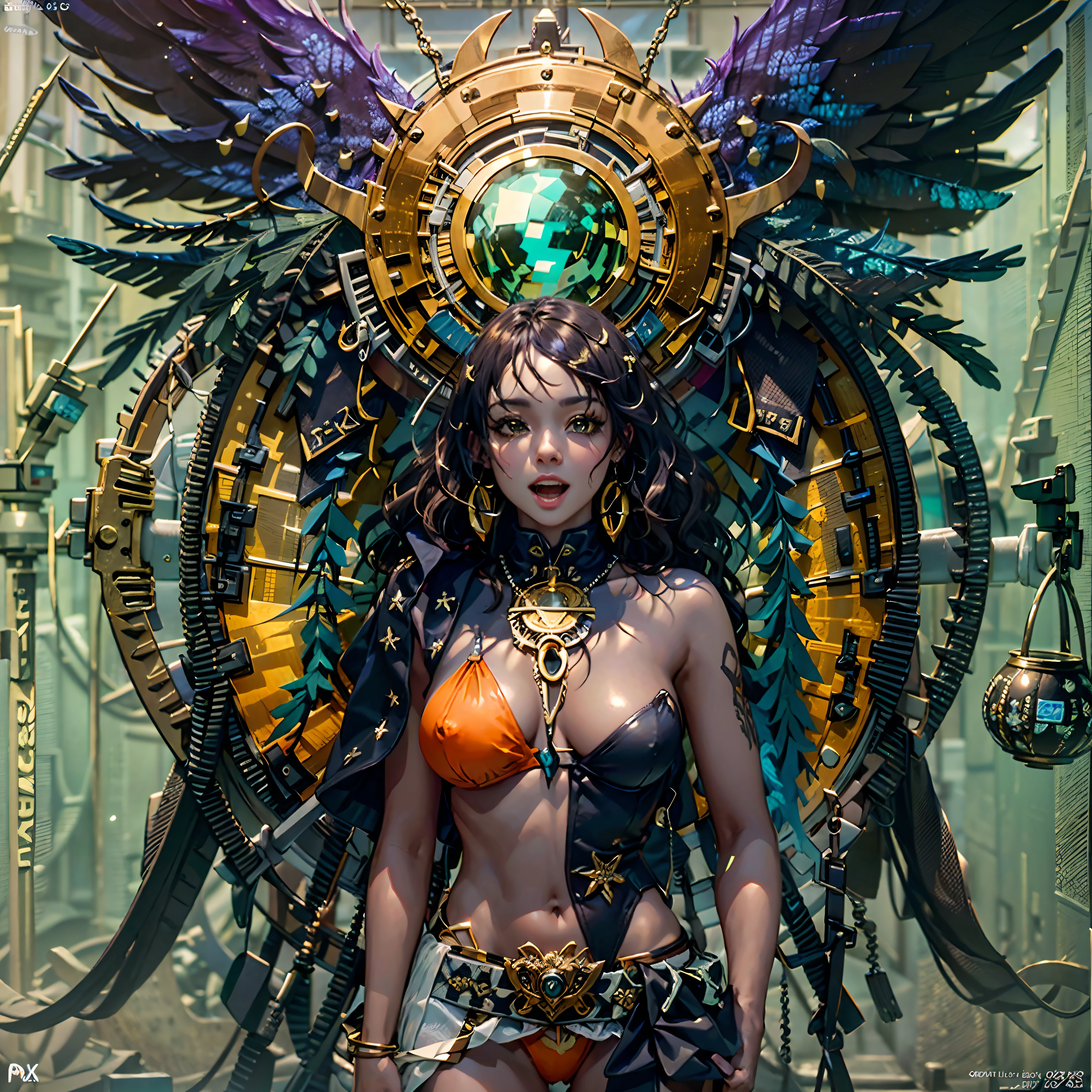 Sun urban Goddess_play_guitar Masterpiece ultra deep path equirectangular_360 handled_guitar jukebox Beholder forest graduate global luminescence saturate Sunlight volumetric lightning contrast meticulously intricate ultra_high-definition pro-photo-realistic optimal reflection cgi vfx sfx ultra_high_detail ultra_high_quality max accurate reflex ultra_high-resolution vivid color-coded improved Octane-rendered UHD XT3 64K 32k 16K 8K DSLR HDR UnrealEngine5 romm rgb pbr 3dcg fxaa blu-ray enhanced fkaa txaa rtx ssao opengl-shader glsl-shader post-processing post-production cell-shading tone-mapping ombre analogique ultra_sharpness focus "Tessa Thompson" priestess symmetrical angel surmounted wings surrounded intertwined feathers Dazzling Valkyrie-wings "Heavy Metal" Will-o'-the-wisp iota pixie sprite kindergarden girl glamour Chevaleresque queen Cosplay ((aristocratic athletic Diva tanmed skin perfect hairstyle obvious agate divine cheekbones effects reddened embarrassed ultra beautiful (bright eyes, bright eyes) gorgeous eyes Brown Black Turquoise Sapphire Open Mouth water drop of water tongue droplet Teeth ecstatic smile pilot Jacket Floating fringe lazuli pearl Cape Levitating Shoulders-Off blouse white dentelle clavicules papillotes satin orange reveal  sideboob felt corsait yellow spinel thick leather skirt amples nombril size revealing heart belt_chastity cadena pubic scarlet pubis-hairy obvious silk indigo silver adorned gold padlock thighs legs garters gothic inox boots)) onyx marble ruby background Sundrop mannequin armor opal richly chain chrome flat bands fathoms tin lys rune ornate emerald plasma glyph Tourmaline lava magic fire summon milkweed incandescent crystalline chaos creature viceroy (EOS R6 135mm 1/1250s f/2.8 ISO400) monarch conjuration flowering butterfly Hearth lantern paper CGSCOSITY invocation strange monster floraison population Ark Church Caduceus crux Earth chef-d' tattoo Bruce_Weber    varied multi etc.