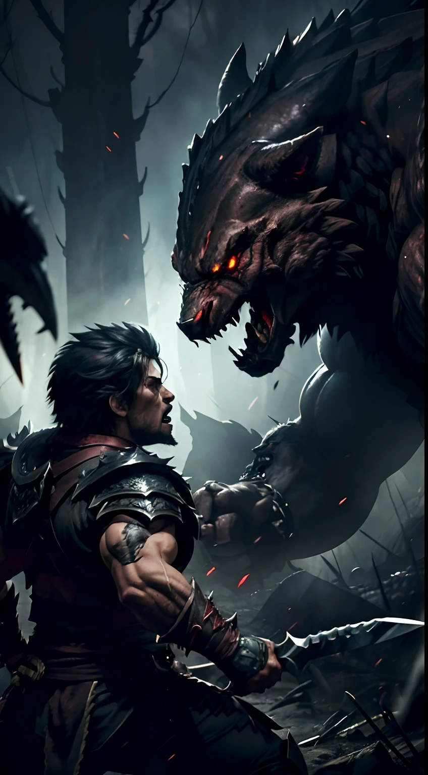 Vampiresa vs werewolf fem (battle female monsters)