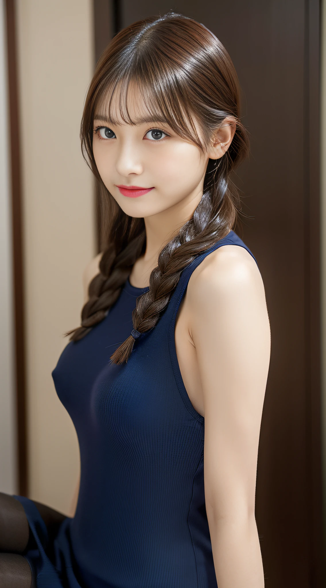 (((32k,high detal,high-detail、masterpiece,Attention to detail,full body Esbian,独奏))),Raw photo & realistic atmosphere,beautiful dark blue eyes,Detailed mouth,Glossy lips,Detailed eyebrows,Eyes drawn in detail with soft white skin that shines with every detail、azure eyes,Very beautiful eyes,Detailed lips、Very beautiful face,Very well-formed face、Lifelike face,shiny beautiful lips, Realistic Young Gravure Idol, Very beautiful cute girl, Young Sensual Gravure Idol, Young Gravure Idol, Beautiful, Cute and sexy15 schoolgirl,the whole body is wet,dripped out,with a flushed face,Incredibly beautiful and cute15-year-oldl,(Long at the camera:1.4),(darkness,Very dark,Red Room,Dark Hotel:1.7),(A sexy,Slightly chubby,High Definition Hi-Vision Hi-Vision Japan Hi-Vision ,Moist eyes,Gentle smile,,,high-detail,high-definition fingers:1.5),(Wearing black pantyhose,cowboy shot,Open your crotch:1.8),(Bright red hair,short-hair,High Definition Luxury Sexy Navy Blue Micro Bikini,G-string,shapely breasts with large breasts,,Detailed mature braided red see-through short dress,Mature body,Beautiful back,Beautiful ass,Sit up,from the rear,Turned,Show me your beautiful back,独奏,Cute 15 year olale sitting sexy in black pantyhose,Braided see-through short dress,Gentle cute eyes,amorous:1.9)