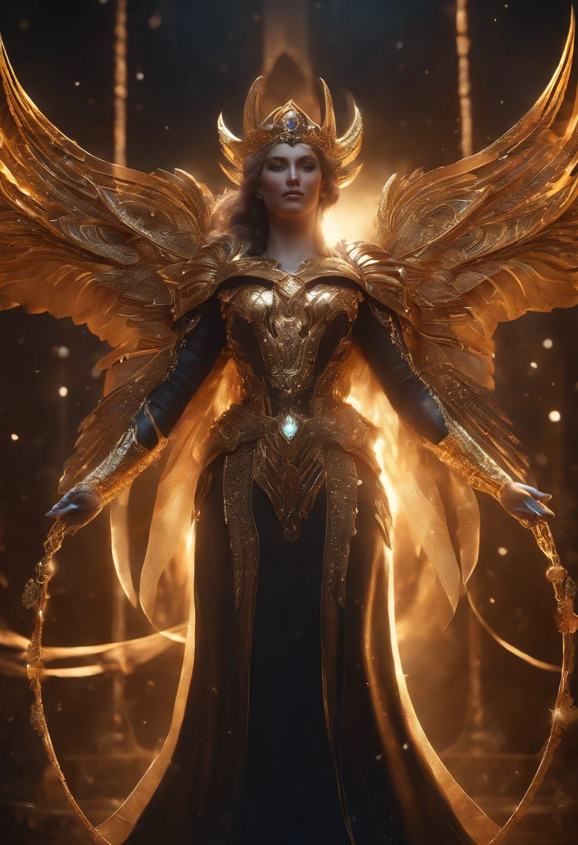 Anthropomorphic feminine puppet enchantress. Official Art – An Award-Winning Digital Masterpiece In 4K Ultra HD, Extreme Detail And Intricate Realism. Symmetrical Face. This Concept Art Brought To Life By The Hands Of Artists Like Wlop & Artgerm In A Stunning 2D Vector Illustration.Background Is A Panoramic Vista.