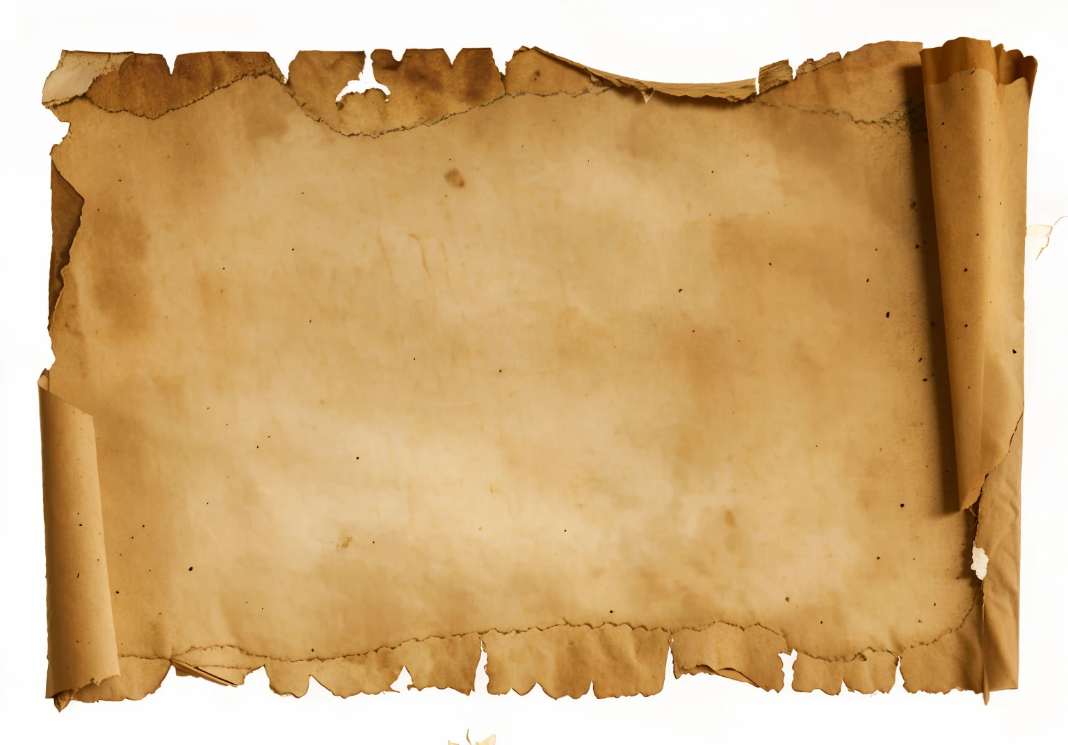 Close-up of a piece of paper with torn edges, old parchment, On old parchment, Old paper, Aged paper, Old weathered paper, parchment, Old vintage paper, old scroll, textured parchment background, Faded parchment, On old parchment, parchment, Paper texture, Dyed paper, on old paper, high resolution texture