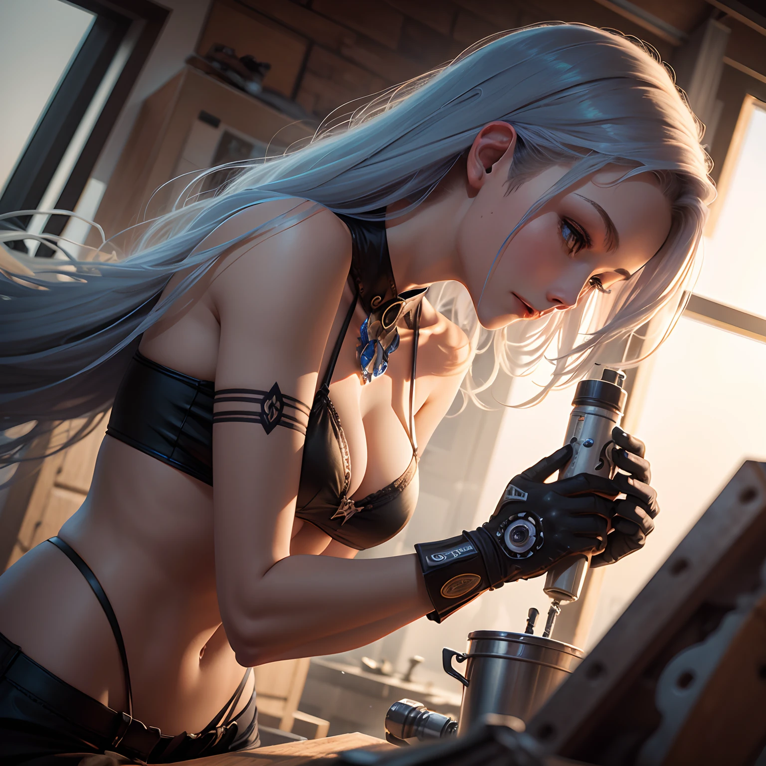 Mechanical modification，femele，