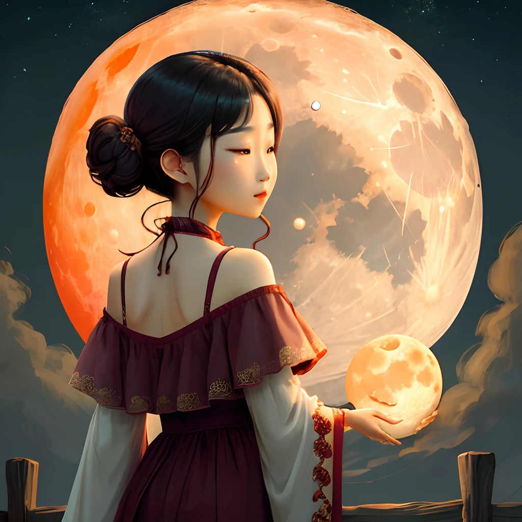 Requires the generation of Mid-Autumn Moon Viewing Text