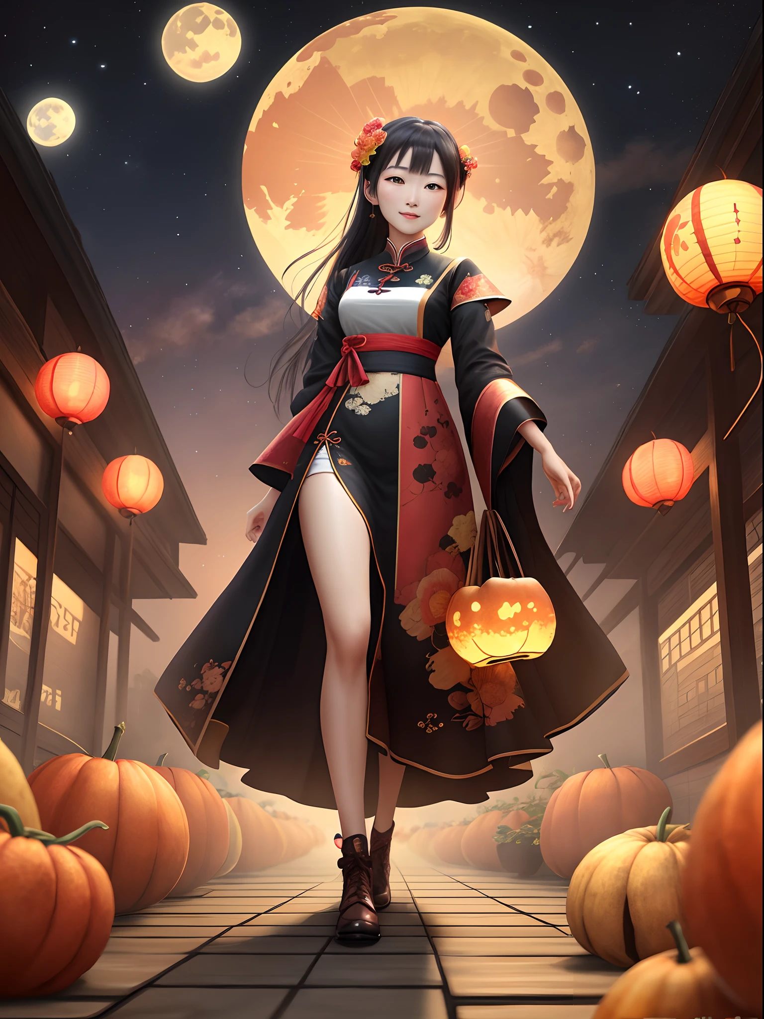 (Masterpiece: 1.2, Best Quality), (Zen Wrap: 1.2), (Dynamic Pose), (Abstract background: 1.5), (Traditional Costume: 1.2), Long Hair, 1 Lady, Chinese Cheongsam, Embroidery, Pattern, Wide Buttocks, (Shiny Skin), Multiple Colors, Beautiful Lady, Glamorous Lady with Long Curly Hair, Messy Hair, Blushing, Beautiful Big Eyes Made by Art Germ, Boris Vallejo, James Jean, McBeth, Milo Manara, Norman Rockwell :: Charles S. Stunning floral art in Rennie Mackintosh style, thick impasto painting masterpiece ::3 Rococo molten transparent, delicate molten matte transparent translucent monk levitation, poison fly Amanita mycelium Chinese lantern very realistic planets and stars flying, glacier multi-layered, translucent, delicate multi-layered very delicate silk color, pastel, thick pattern, masterpiece
