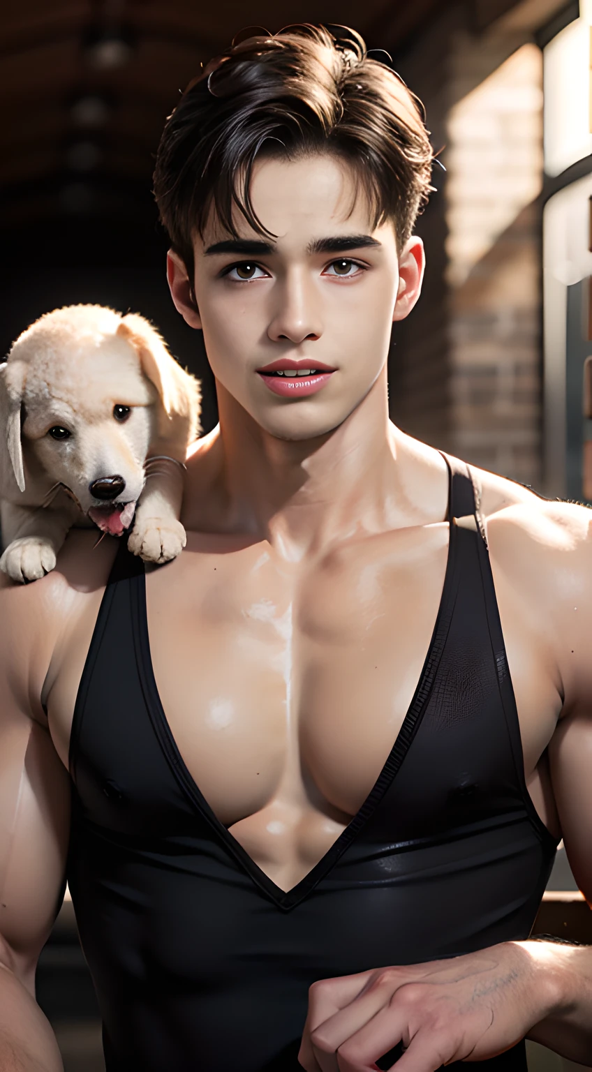 poodle hair,