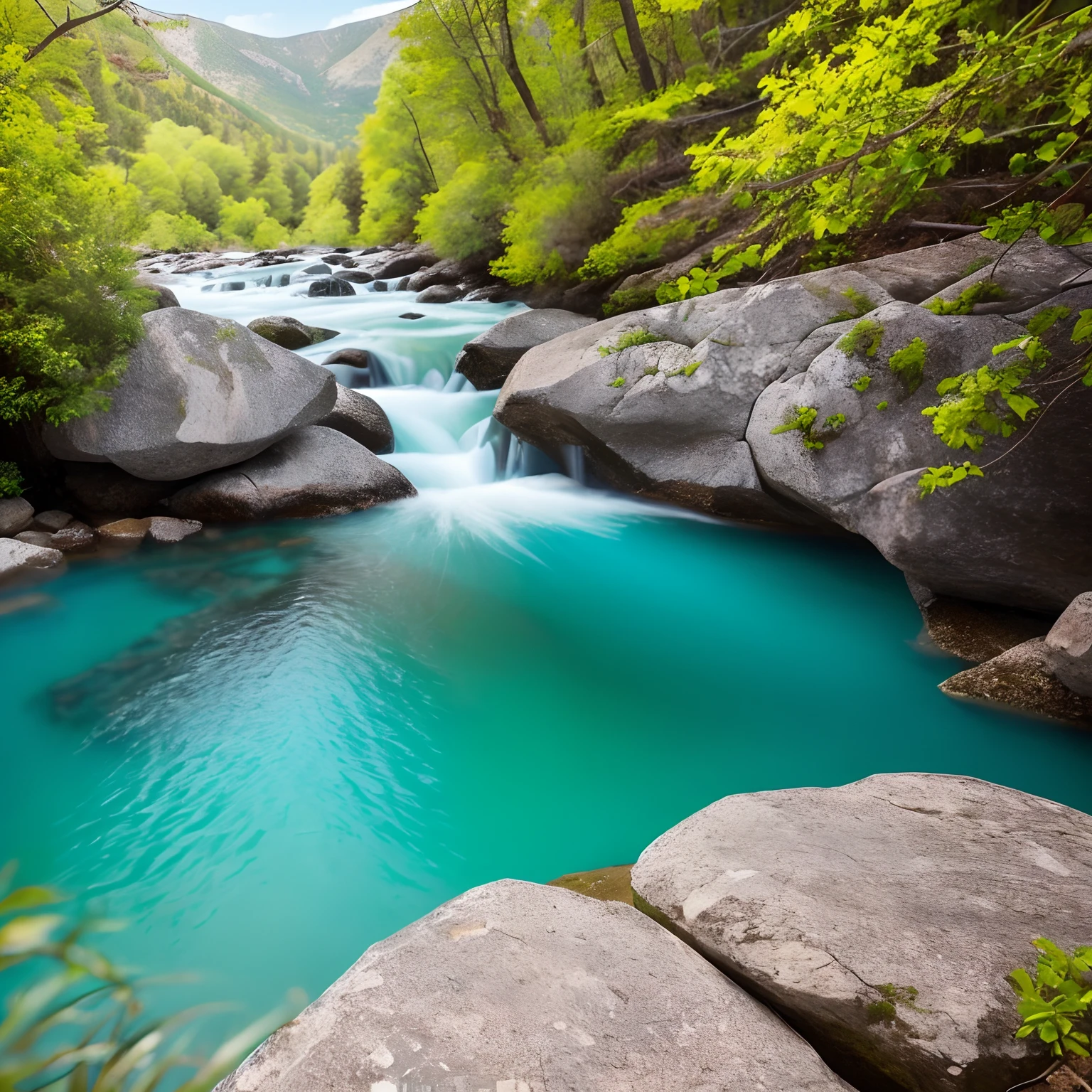 Great scenery with beauty